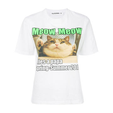 Meow graphic print T-shirt