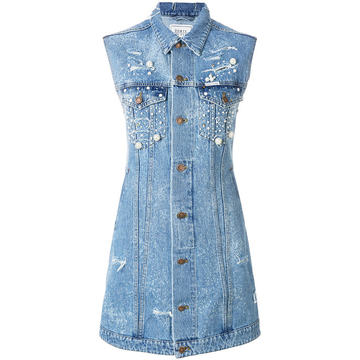 midi denim dress