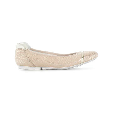 'Wrap' ballerina shoes