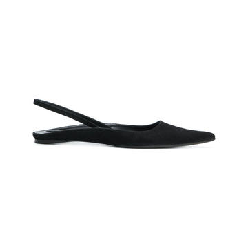 pointed slingback slippers