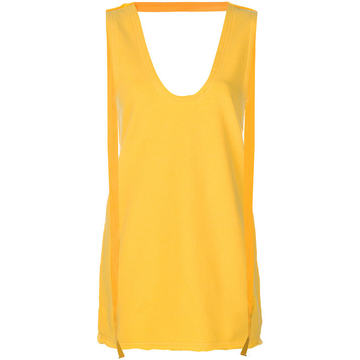 long jersey tank top