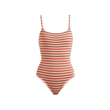 The Nina striped swimsuit