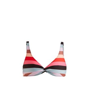 The Jane striped bikini top
