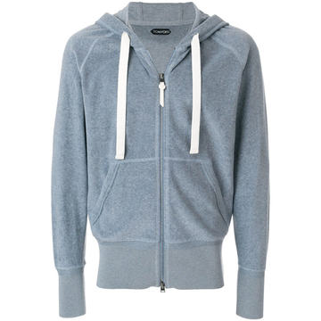 zipped hoodie jacket