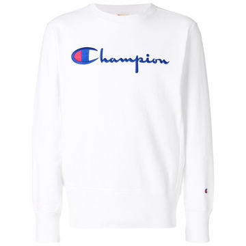 logo embroidered sweatshirt