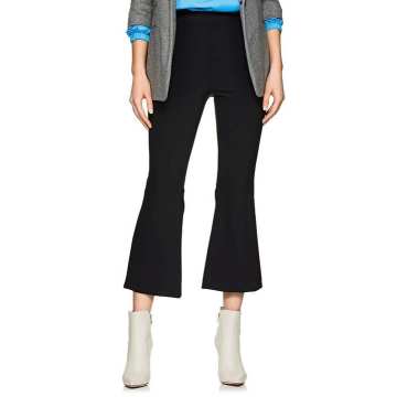 Ponte Flared Crop Trousers