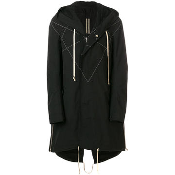 oversized hooded coat