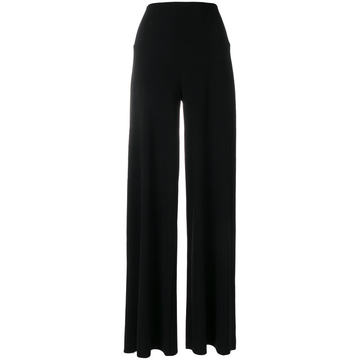 wide leg high waisted trousers