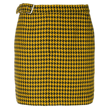 Dogtooth mini skirt