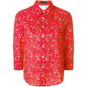 floral print shirt