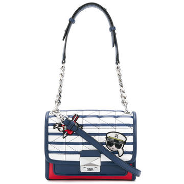 Captain Karl stripe handbag