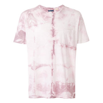 tie-dye fitted T-shirt