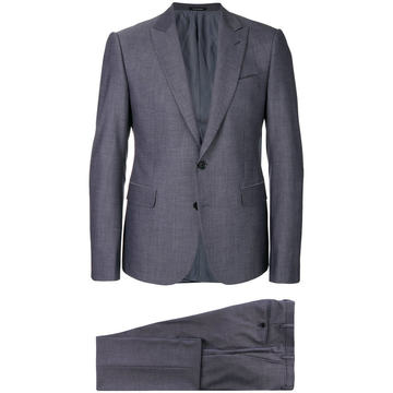 slim-fit two-piece suit