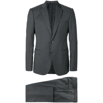 slim-fit two-piece suit