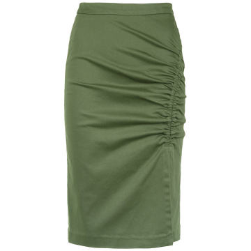 Heliconia pencil skirt