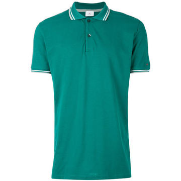 buttoned up polo shirt