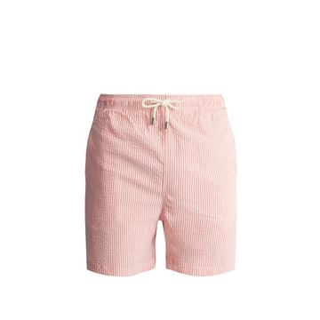 The Classic seersucker swim shorts