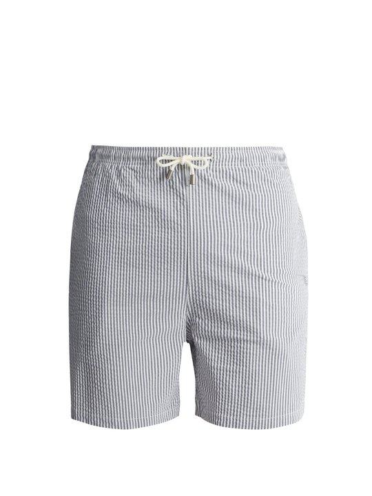 The Classic striped swim shorts展示图