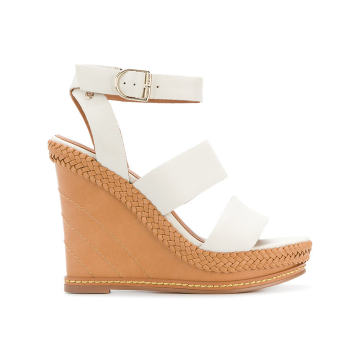 strappy wedge sandals