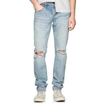 M001 Distressed Slim Jeans