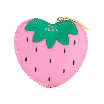 strawberry coin purse