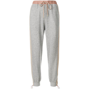 contrast waistband track pants