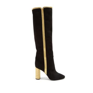 Loulou suede knee-high boots