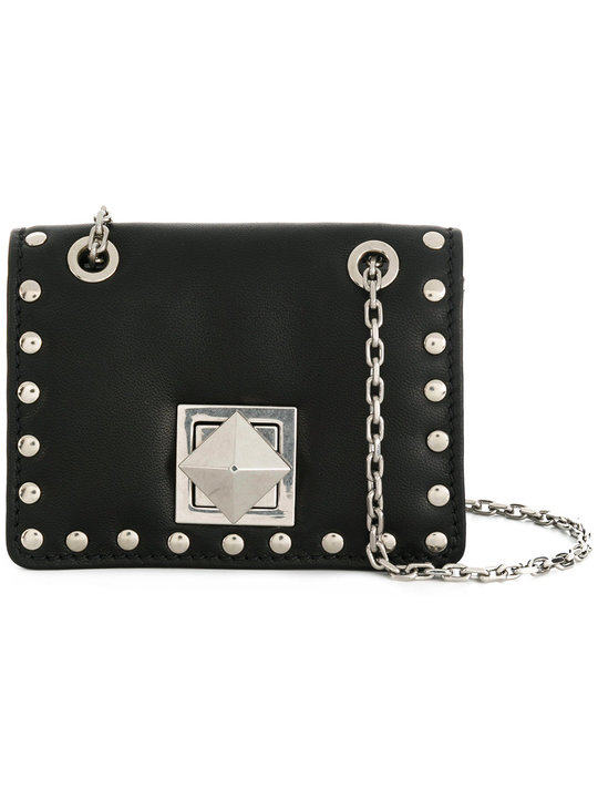 studded mini flap bag展示图