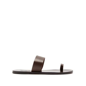 Thalos leather sandals