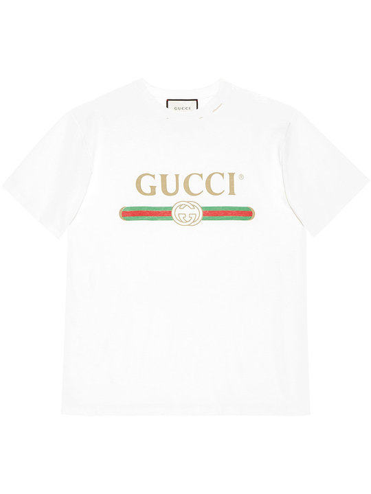 Gucci印花T恤展示图