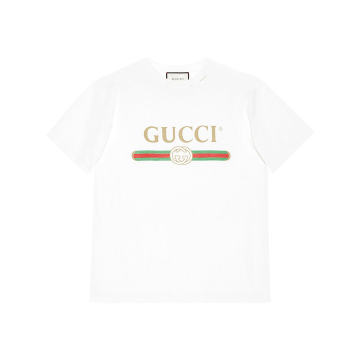 Gucci印花T恤
