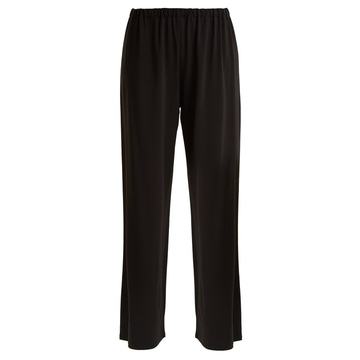 Lala wide-leg elasticated-waist trousers