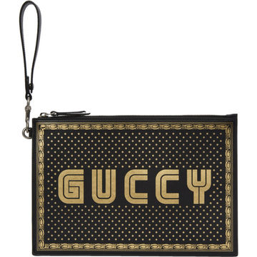 Black Sega 'Guccy' Pouch