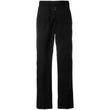 drawstring tailored trousers