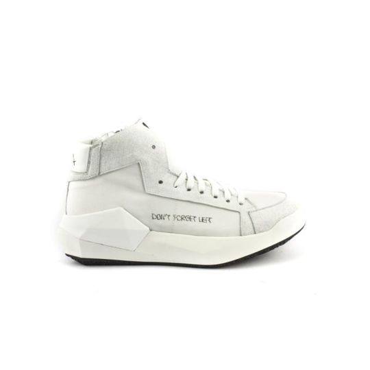 White Calfskin Leather Sneaker展示图