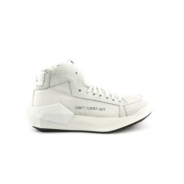 White Calfskin Leather Sneaker