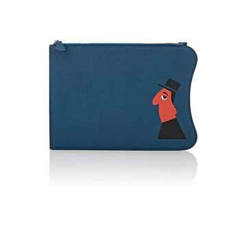 Trousse MM Leather Pouch