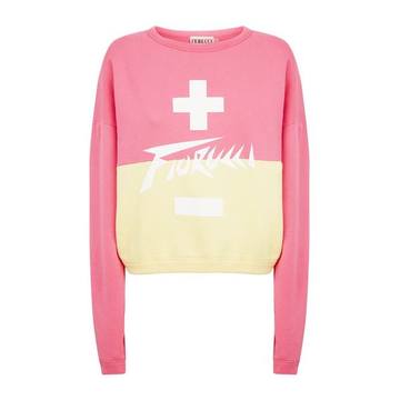 High Voltage Cropped Sweatshirt