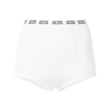 logo waistband shorts