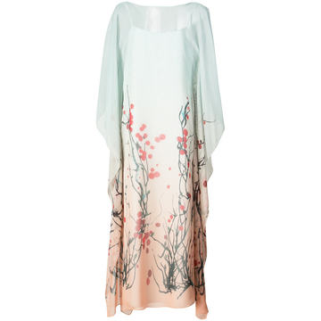 blossom print shift dress