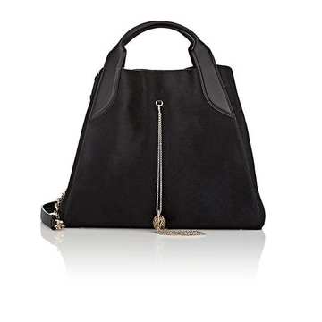 Trapeze Small Calf Hair Tote Bag