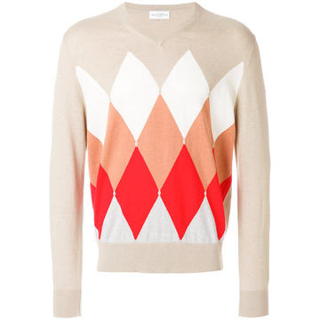 diamond pattern jumper