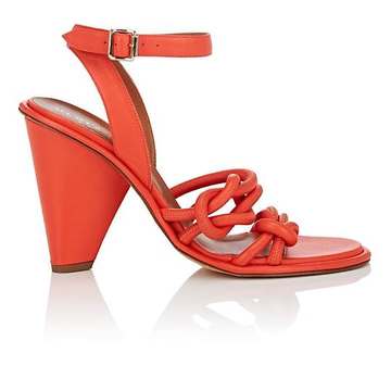 Nuru Leather Ankle-Strap Sandals