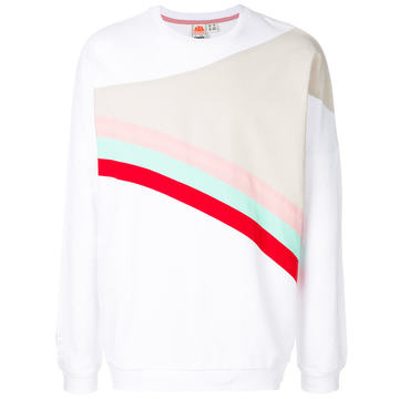 colour block sweatshirt