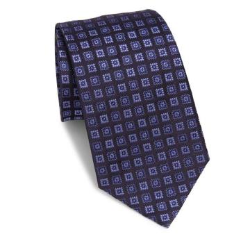 Uniform Square Patterned Tie