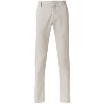 straight-leg casual trousers