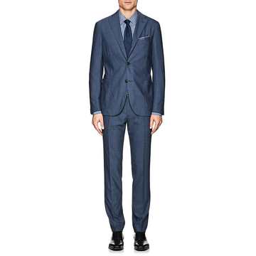 K2 Wool Hopsack Two-Button Suit