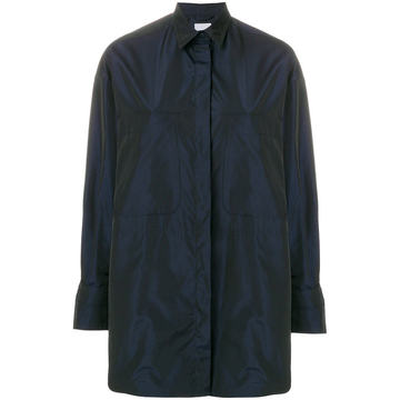 longline shirt jacket