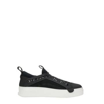 Bruno Bordese Black Suede And Leather Sneakers