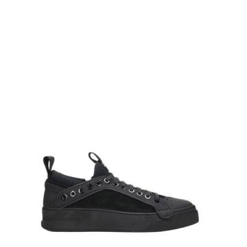 Bruno Bordese Black Suede And Leather Sneakers